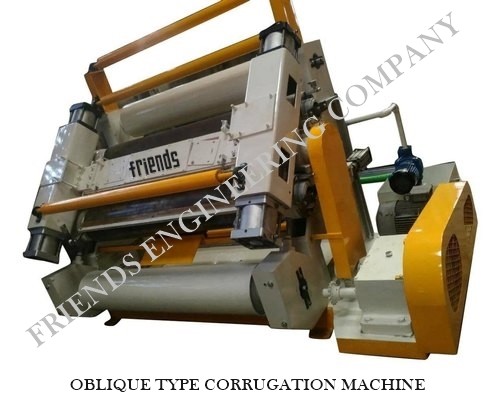 Oblique Type Corrugation Machine